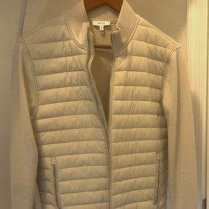Reiss Quilted Hybrid Jacket